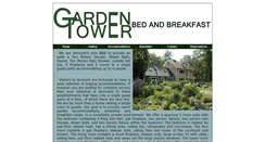Desktop Screenshot of gardentowerbandb.com